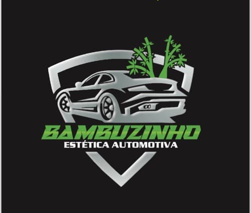 Logo de Bambuzinho estetica automotiva