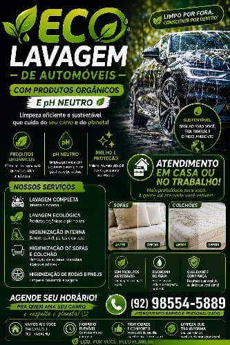 Logo de Eco lavagem Floripa