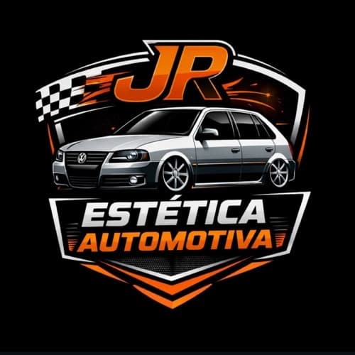 Logo de JR estética automotiva